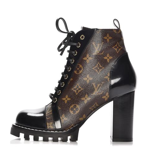 louis vuitton boots black|louis vuitton ankle boots black.